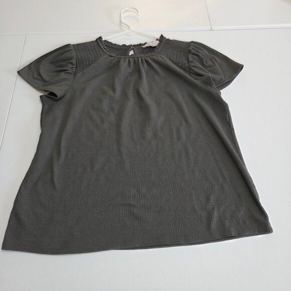 LOFT Woman's Short Sleeve Blouse Size Small - Picture 6 of 6
